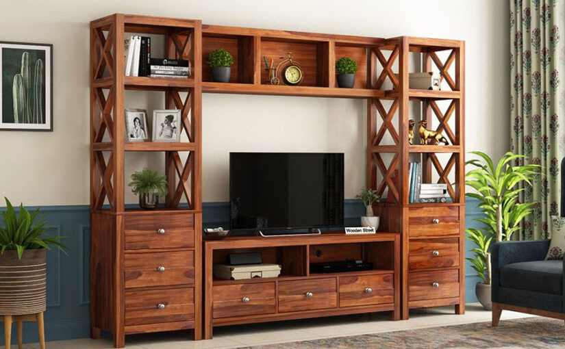 5 Wooden Cabinet Design Ideas for the Living Room